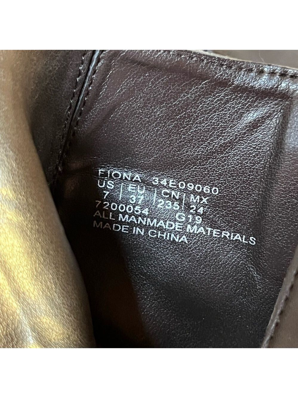 Calvin Klein Brown Fiona Women's Ankle Boot size 7 EUC - Picture 8 of 16